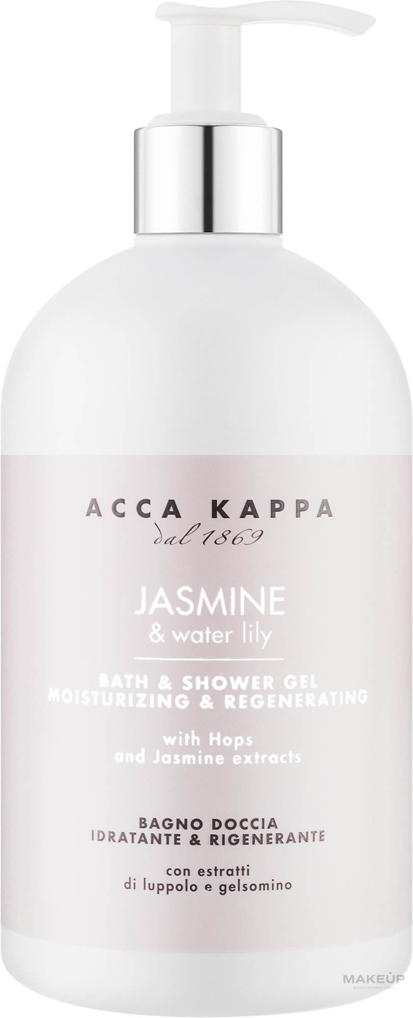 Acca Kappa Jasmine & Water Lily - Żel pod prysznic — Zdjęcie 500 ml