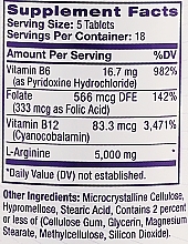 L-arginina 3000 mg - Natrol L-Arginine — Zdjęcie N3