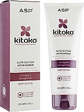 Rewitalizująca maska do włosów - Affinage Salon Professional Kitoko Nutri Restore Active Masque — Zdjęcie N1