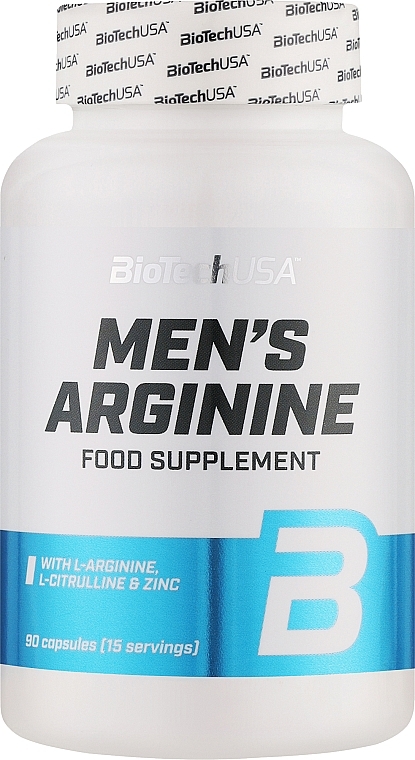 Kompleks witaminowo-mineralny dla mężczyzn - BiotechUSA Men’s Arginine — Zdjęcie N1