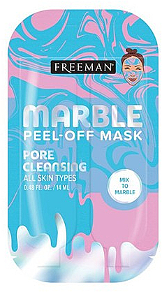 Maska do twarzy Oczyszczenie porów - Freeman Marble Pore Cleansing Peel-Off Mask — Zdjęcie N1
