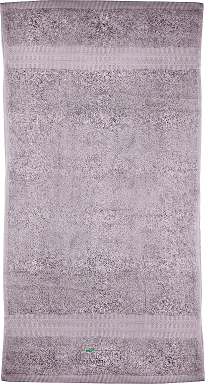 Szary ręcznik, mały 50x100 - Bielenda Professional — Zdjęcie N1