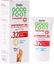Kup Ekspresowy żel do usuwania zrogowaceń - Delia Cosmetics Good Foot Podology Nr 3.2