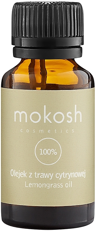 Olejek z trawy cytrynowej - Mokosh Cosmetics Lemongrass Oil — Zdjęcie N1