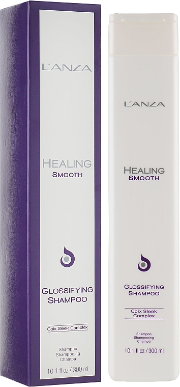 Wygładzający szampon wyzwalający blask włosów - L'anza Healing Smooth Glossifying Shampoo — Zdjęcie N2