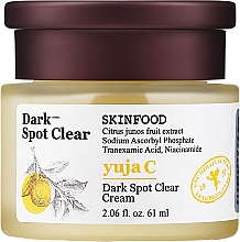 Kup Krem rozjaśniający do twarzy - Skinfood Yuja C Dark Spot Clear Cream