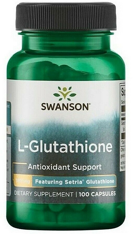 Suplement diety L-Glutation, 100 mg	 - Swanson L-Glutathione 100mg — Zdjęcie N1