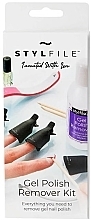 Kup Zestaw do usuwania lakieru hybrydowego - Stylideas Stylfile Gel Polish Remover Kit