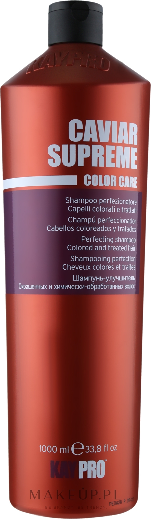 Szampon z kawiorem do włosów farbowanych - KayPro Special Care Shampoo — Zdjęcie 1000 ml