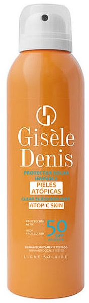 Mgiełka przeciwsłoneczna dla skóry skłonnej do alergii - Gisele Denis Clear Sunscreen Mist Atopic Skin SPF 50 — Zdjęcie N1