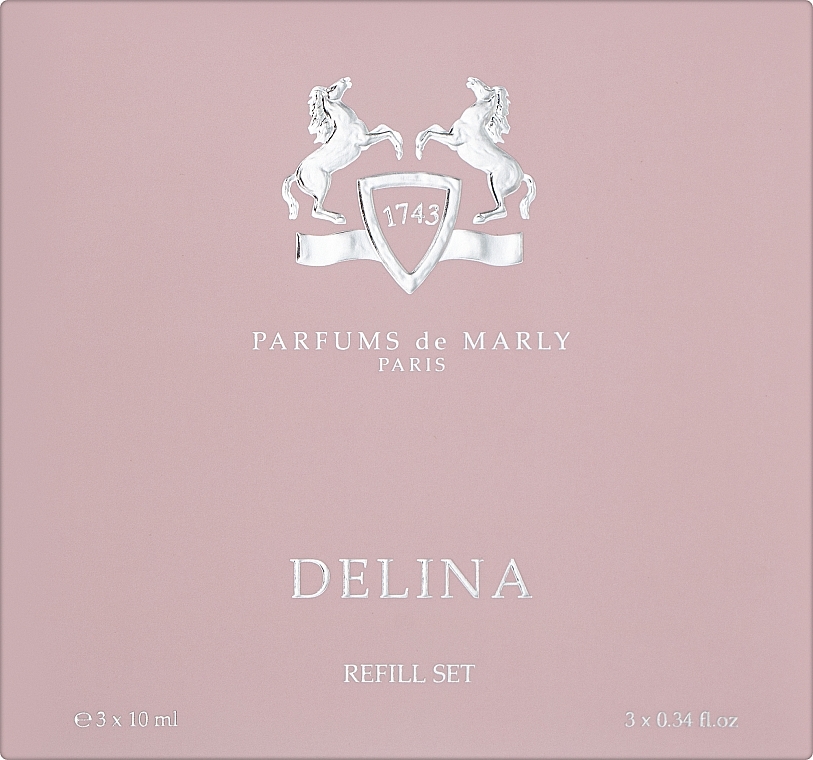 Parfums de Marly Delina - Zestaw (edp/refill/3x10ml) — Zdjęcie N1
