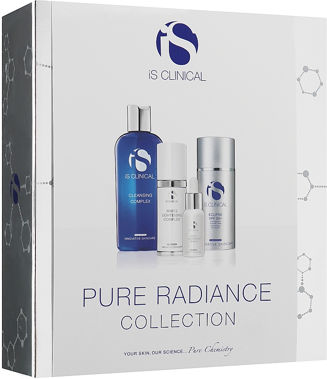 Zestaw do rozjaśniania skóry - Is Clinical Pure Radiance Collection (cl/gel/180ml + serum/15ml + cr/30g + sun/cr/100g) — Zdjęcie N4