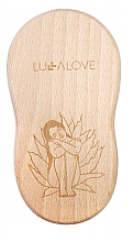 Kup Szczotka do ciała Matka natura - LullaLove Tampico Sharp Brush for Dry Massage Mother Nature Limited Edition