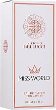 Vittorio Bellucci Miss World - Woda perfumowana — Zdjęcie N2