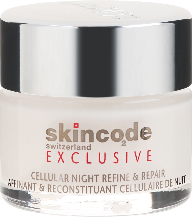 Komórkowy naprawczy krem do twarzy na noc - Skincode Exclusive Cellular Night Refine & Repair — Zdjęcie N2