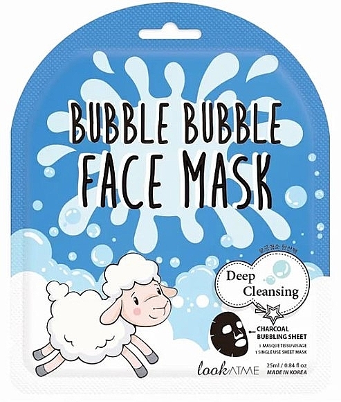 Głęboko oczyszczająca maska do twarzy - Look At Me Bubble Bubble Face Mask — Zdjęcie N1