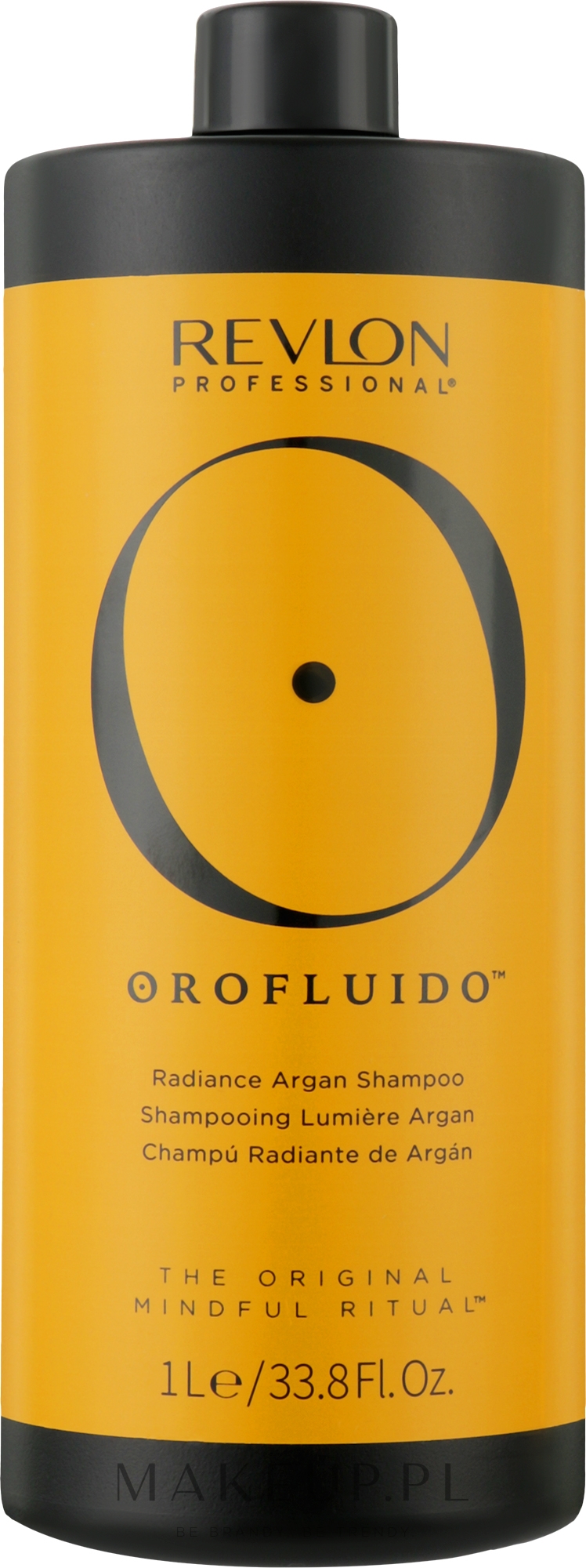 Rozświetlający szampon arganowy - Orofluido Radiance Argan Shampoo — Zdjęcie 1000 ml