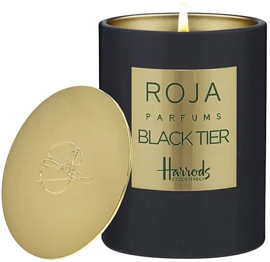 Roja Parfums Harrods Black Tier - Świeca perfumowana — Zdjęcie N1