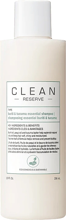 Szampon do włosów - Clean Reserve Buriti & Tucuma Essential Shampoo — Zdjęcie N1