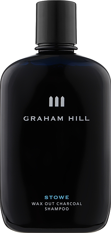 Szampon głęboko oczyszczający z węglem aktywnym - Graham Hill Stowe Wax Out Charcoal Shampoo