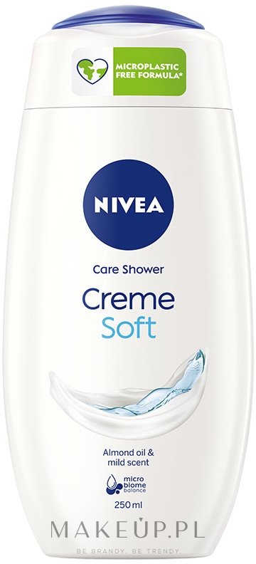 Pielęgnujący żel pod prysznic Olej migdałowy - NIVEA Creme Soft Shower — Zdjęcie 250 ml