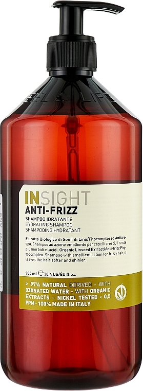 PRZECENA! Nawilżający szampon do włosów - Insight Anti-Frizz Hydrating Shampoo * — Zdjęcie N1
