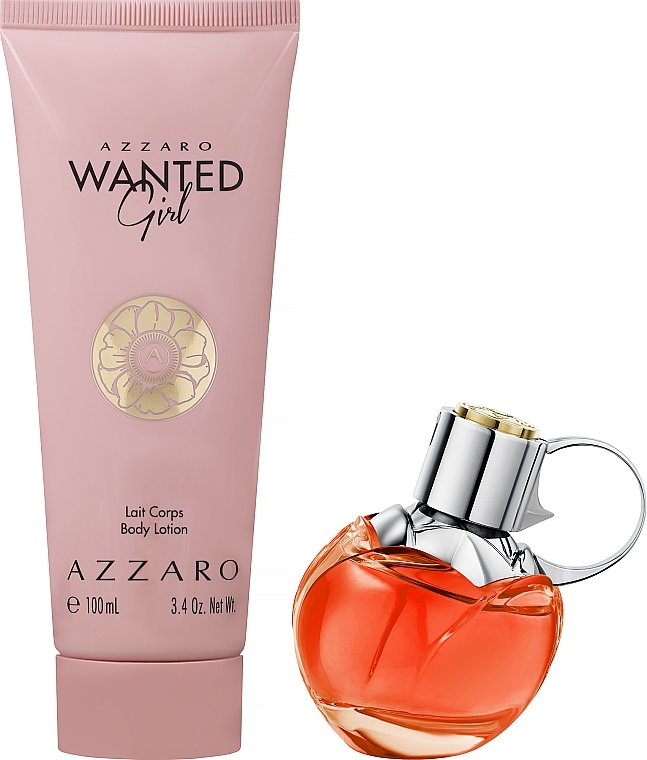 Azzaro Wanted Girl - Zestaw (edp 30 ml + b/lot 100 ml) — Zdjęcie N2