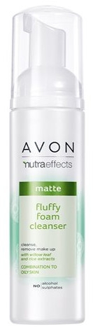 Odświeżająca pianka do mycia twarzy - Avon Nutra Effects Matte Fluffy Foam Cleanser — Zdjęcie N1