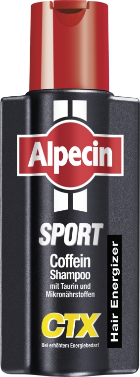 Kofeinowy szampon wzmacniający przeciw wypadaniu włosów - Alpecin Sport Coffein Shampoo CTX — фото N1