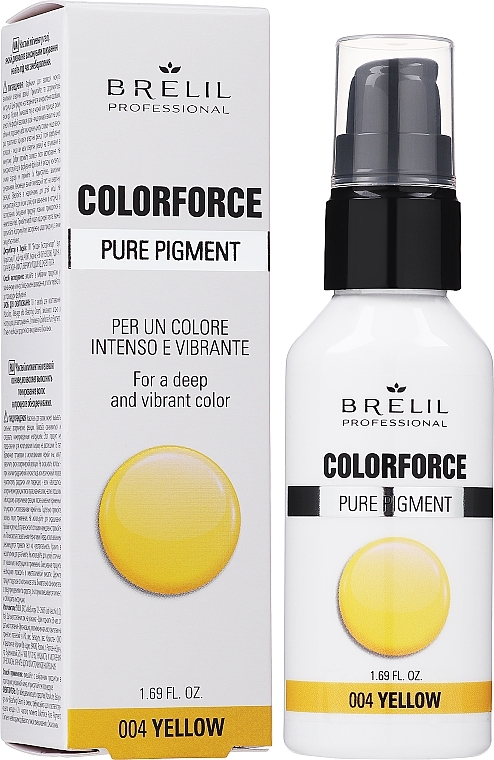 Skoncentrowany pigment do włosów - Brelil Colorforce Pure Pigment — Zdjęcie N1