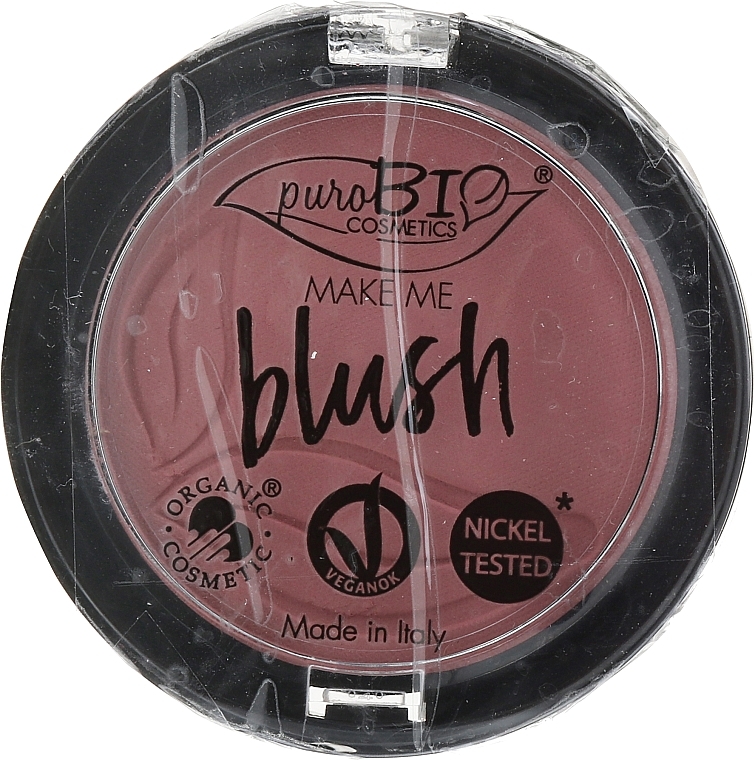 PRZECENA! Kompaktowy róż do policzków - PuroBio Cosmetics Compact Blush * — Zdjęcie N3
