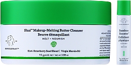 Kup Zestaw - Drunk Elephant Slaai Makeup-Melting Butter Cleanser (cleanser 110 g + booster 3 g)