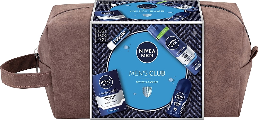 Zestaw, 5 produktów - Nivea Men's Club Protect & Care Set — Zdjęcie N1