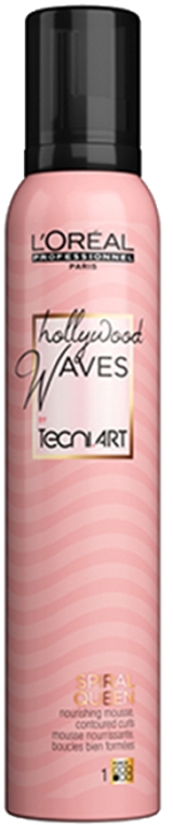 Odżywczy mus do włosów kręconych - L'Oreal Professionnel Tecni.Art Hollywood Waves Spiral Queen — Zdjęcie N1