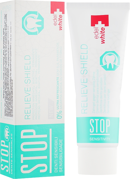 Pasta do wrażliwych zębów - Edel+White Stop Sensitivity Toothpaste