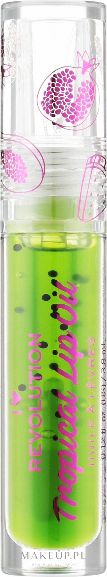 Tropikalny olejek do ust Kiwi - I Heart Revolution Tasty Tropical Lip Oil Kiwi — Zdjęcie 3.8 ml