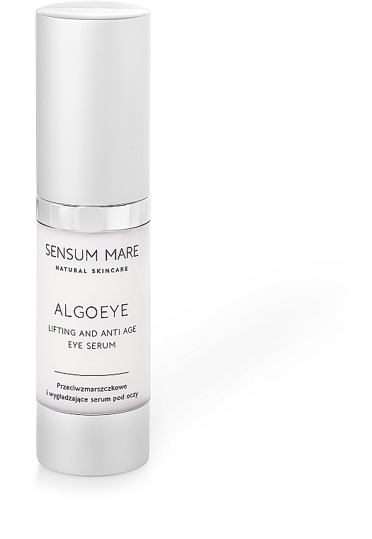 Przeciwzmarszczkowe serum wygładzające pod oczy - Sensum Mare Algoeye Lifting And Anti Age Eye Serum — Zdjęcie N1