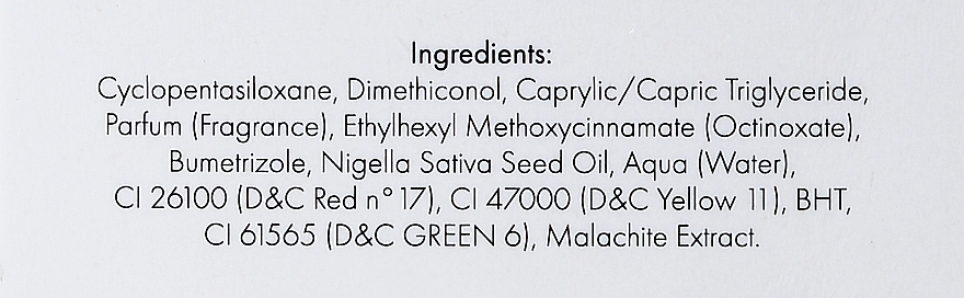 Odżywcze serum do włosów z olejem z czarnuszki - Bioelixire Black Seed Oil UV Filter + Malachite — Zdjęcie N3