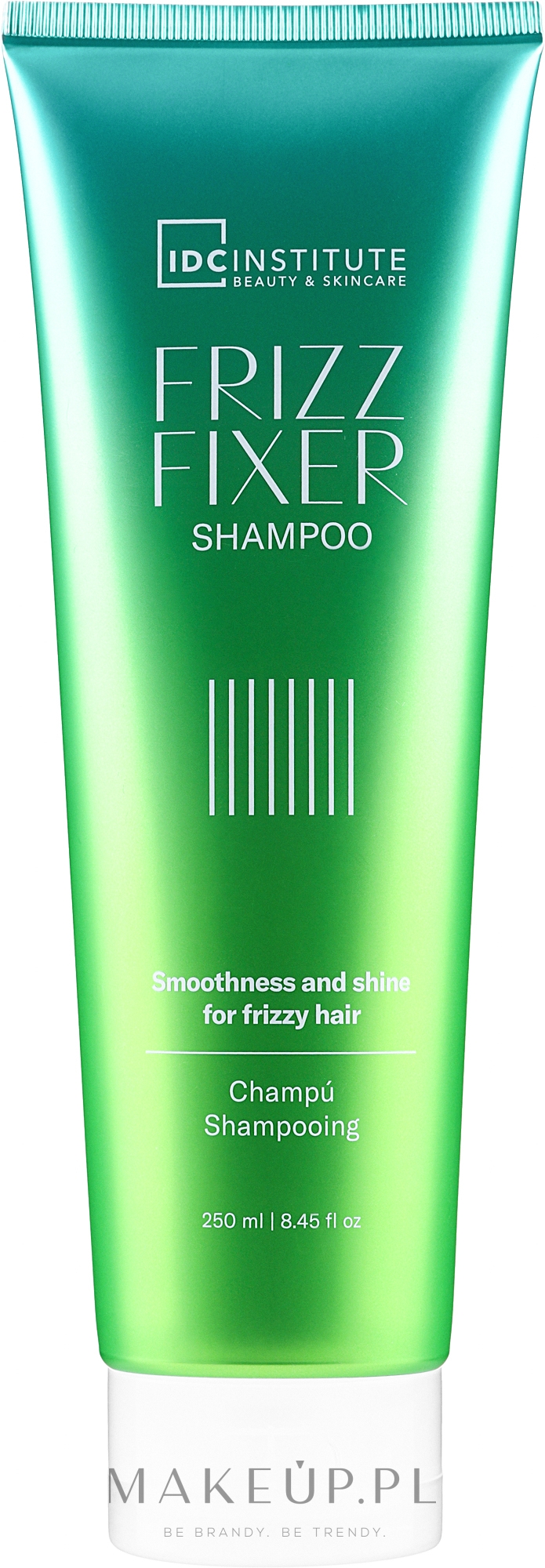 Wygładzający szampon do włosów - IDC Institute Frizz Fixer Anti-Frizz Shampoo  — Zdjęcie 250 ml