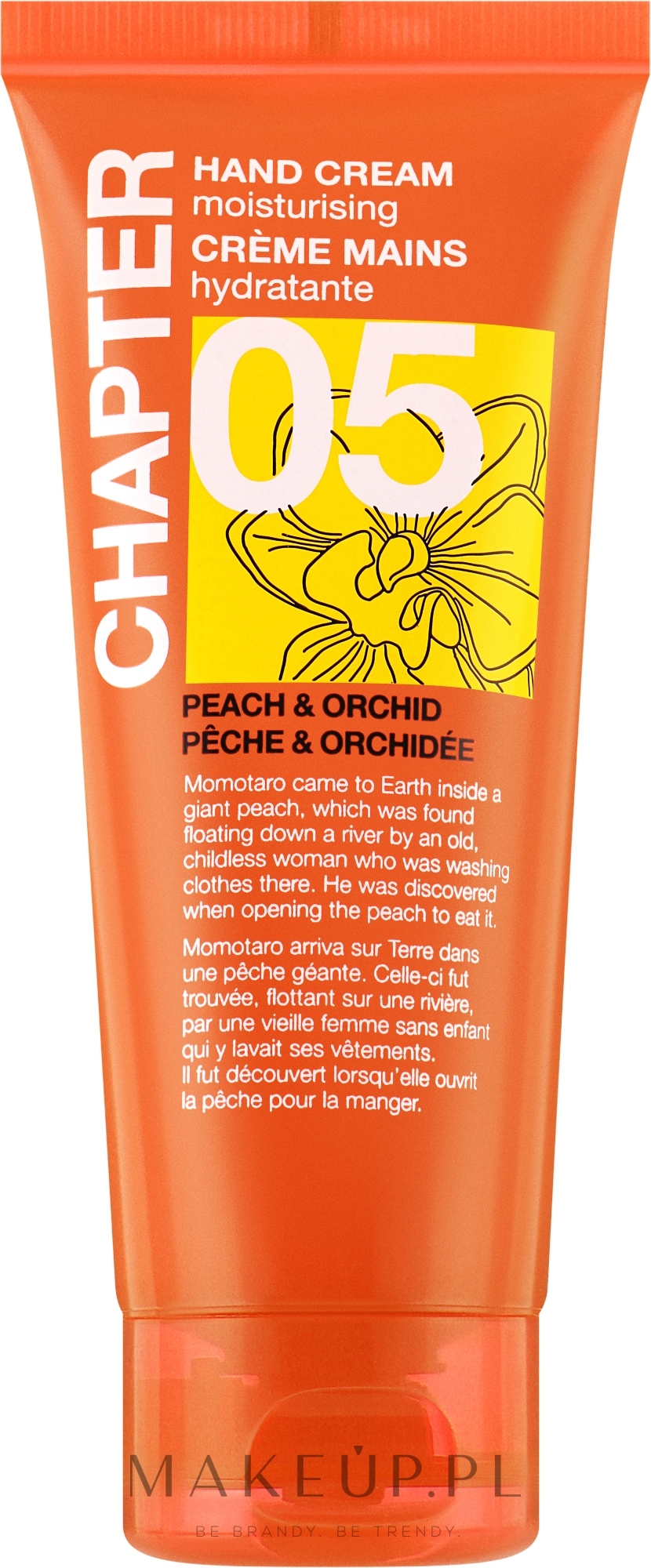 Nawilżający krem do rąk Brzoskwinia i orchidea - Mades Cosmetics Chapter 05 Peach & Orchid Hand Cream — Zdjęcie 100 ml