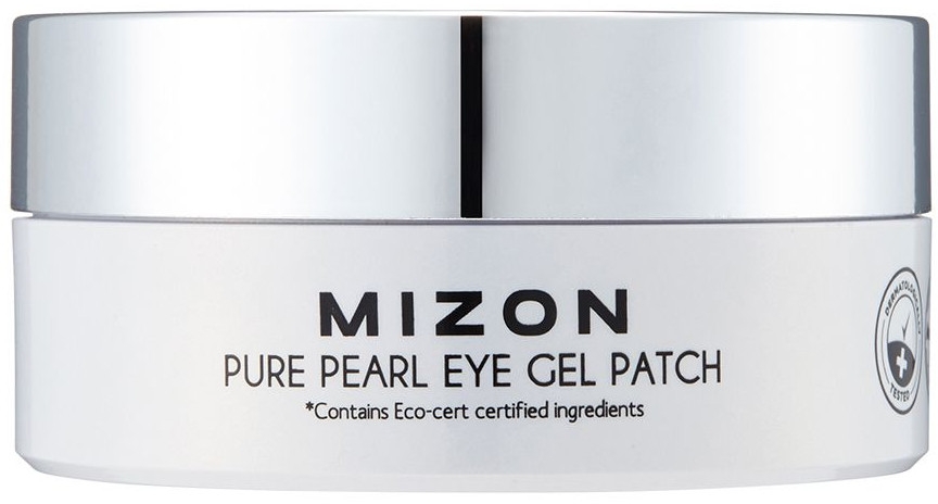 Hydrożelowe płatki pod oczy z ekstraktem z białej perły - Mizon Pure Pearl Eye Gel Patch — Zdjęcie N1