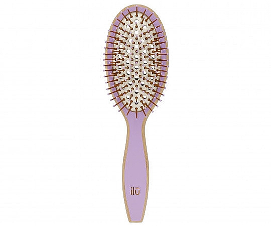 Bambusowa szczotka do włosów Wild lavender - Ilu Bamboo Hair Brush — Zdjęcie N1