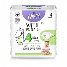 Kup Pieluchy dziecięce 8-14 kg, rozmiar 4 Maxi, 14 szt. - Bella Baby Happy Soft & Delicate
