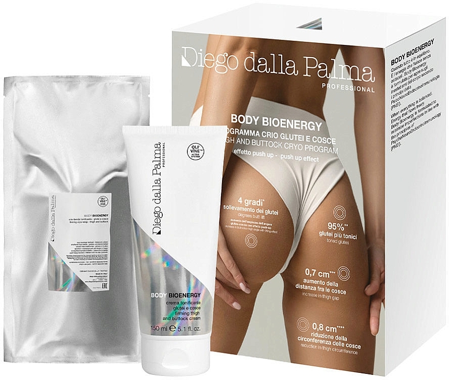 Zestaw Program Cryo na biodra i pośladki - Diego Dalla Palma Professional Body Bioenergy Thigh And Buttock Cryo Program — Zdjęcie N1