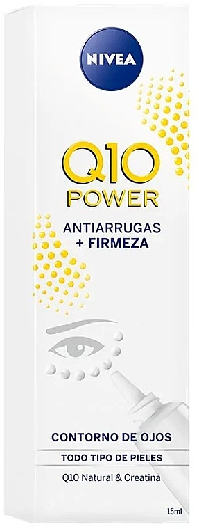 Rozświetlający krem pod oczy - NIVEA Q10 Power Anti-Wrinkle Eye Contour — Zdjęcie N1