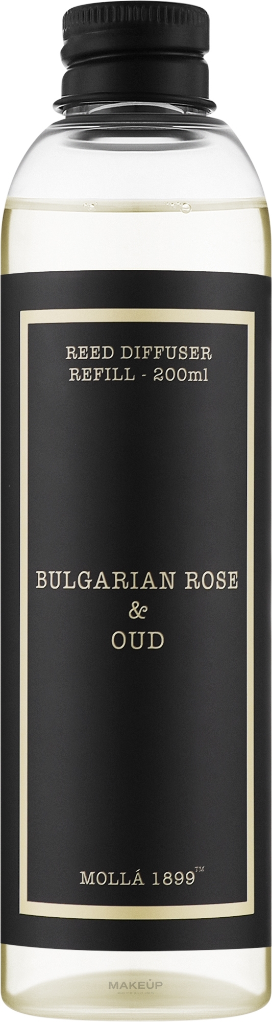 Cereria Molla Bulgarian Rose & Oud - Dyfuzor zapachowy (wkład uzupełniający) — Zdjęcie 200 ml