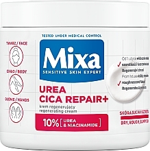 Kup Rewitalizujący krem do ciała - Mixa Urea Cica Repair+ Regenerating Cream