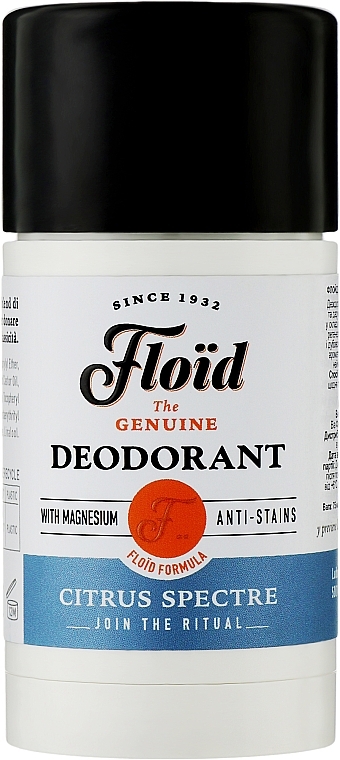 Dezodorant w sztyfcie - Floid Citrus Spectre Deodorant — Zdjęcie N1
