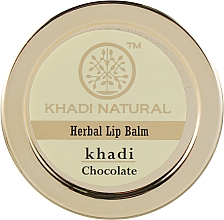 Kup Naturalny ajurwedyjski balsam do ust Czekolada - Khadi Natural Ayurvedic Herbal Lip Balm Chocolate
