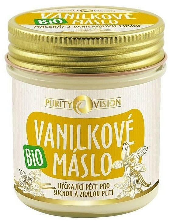 Organiczne masło waniliowe do ciała - Purity Vision Bio — Zdjęcie N2